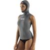 SEAC Hoody Lady, Gilet Sottomuta con Cappuccio in Neoprene 2,5 mm.