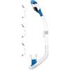 Cressi MINIDRY Snorkel SIL. Clear/Tube Blue