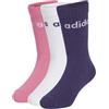 adidas Kids CALZE LINEAR 3 PAIA PER CONFEZIONE PER BAMBINI E BAMBINE