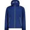 CMP Giacca A 2,5 Strati Da Bambini Con Cappuccio Fisso CMP Knit tech fleece jacket with hood, Man, Torba-Antracite, 60 Unisex - Bambini e ragazzi (Pacco da 1)