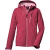 Killtec Girl's Giacca softshell/giacca outdoor con cappuccio KOS 235 GRLS SFTSHLL JCKT, pink, 176, 40890-000