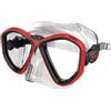 Seac Symbol, maschera da subacquea Made in Italy a lenti simmetriche con fibbia 3D direttamente sul facciale