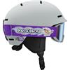Salomon PLAYER COMBO Helmet, Kids Ski and Snowboard Helmet For Snowboarding, Mountain Safety, Outdoor Sports