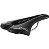 Selle Italia MAX SLR Gel Superflow - Sella Bici Strada e Trekking, Granturismo con Morbida Imbottitura in Gel, Telaio in TI 316 - Taglia L3, Nero