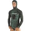 Cressi Hunter Hooded Rush Guard Top Maglietta Rash Guard con Cappuccio per Sport Acquatici Unisex - Adulto