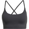 adidas All Me Rib Light Support Bra Reggiseno Sportivo Donna (Pacco da 1)