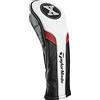 TaylorMade Golf 2017 Golf Club Headcover, Unisex, B1587701, Black|White, L