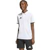 adidas Unisex - Bambini e Ragazzi Entrada26 Polo Kids Shirt, White/Black, 5-6 Years