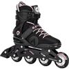 ATTABO Cyclone - Pattini in linea in alluminio da donna, guida in alluminio, cuscinetti ABEC-7, ruote in poliuretano 82A, misura regolabile, per fitness e tempo libero (41)