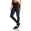 Gregster - Pantaloni Lunghi da Donna da Corsa & Sport, Donna, Laufhose, Schwarz/Beere, XS