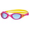 Zoggs 302563 Panorama Jnr, Bambina, Rosa/Giallo/Tint, taglia unica