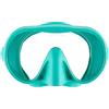 CRESSI Musa & Scilla Maschera Frameless o Combo Set Maschera Framelles + Snorkel Scilla per Immersioni e Snorkeling, Basso Volume Interno e Ampio Campo Visivo, Unisex, Verde Acqua, Taglia Unica