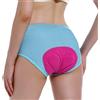 FEIXIANG Pantaloni da Ciclismo da Donna, Pantaloncini da Ciclismo Corti Pantaloncini da Ciclismo Biancheria Intima da Ciclismo con Imbottitura in Gel 4D Traspiranti ad Asciugatura