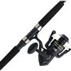 PENN Canna da pesca Wrath II da 7 'e mulinello da spinning, taglia 5000, potenza media, azione rapida, struttura in grafite resistente alla corrosione, leggera e durevole