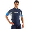 Seac RAA Short Evo Man, Maglia Protettiva Rash Guard per Snorkeling e Nuoto Anti UV