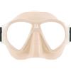 Cressi dal 1946 - Force Mask - Maschera Lenti in Policarbonato e Facciale Morbido TPR per Snorkeling, Nuoto in Superficie Vacanze al Mare - Oro Rosa_Cinghiolo Elastico Nero - Taglia Unica