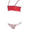 ARENA G Sweetie Jr Bandeau - Set Bikini da Bambina, Bambina, 004190, Ibisco Rosa Multi, 140