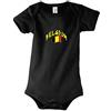 Supportershop Body Bambino Nero Belgio Calcio, Body Bébé Noir Belgique, Nero, FR : 6-12 Mois (Taille Fabricant : 6-12 Mois)