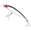 Rapala Esca con Ami Due N. 3, Profondità di Nuoto 1.2-1.8m, 10cm Dimensioni, Argento