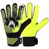 HO Soccer Game Lime - Guanti da portiere, unisex, per bambini, nero/lime, 4