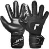 Reusch Guanti da portiere adulti | Protezione delle dita | Ottima presa | allenamenti e partite, erba sintetica, naturale e campi in terra battuta, Taglia 7,5-11, Attrakt Freegel Infinity Finger Sup.