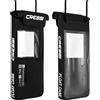 CRESSI Float Case Floating Dry Phone Black - Custodia Protettiva Impermeabile Gallegiante per Smartphone, Nero, Unisex