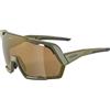 ALPINA Unisex - Adulti, ROCKET BOLD Q-LITE Occhiali sportivi, olive matt, One Size