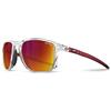 Julbo Occhiali da sole - COMPASS - Adulto Unisex - Cristallo/Rosso - Cat. 3
