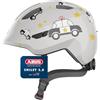 ABUS Casco per bambini Smiley 3.0 - casco da bici con calzata bassa, design a misura di bambino e spazio per il codino - per ragazze e ragazzi