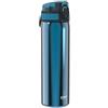Ion8 Borraccia Inox Leggero, 600ml, Non Isolato, a Prova di Perdite, Facile da Aprire, Serratura Sicura, Lavabile in Lavastoviglie, Adatta a Portabicchieri, Durevole, Blu