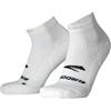 BROOKS 280499100 Ghost Quarter Calzini Unisex Adulto White Taglia 25