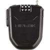 Hiplok Lucchetti Hiplok FLX Nero Comb/Fanal. Cavo Avvolg.