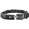 Hiplok GOLD, Lucchetto a catena, Unisex, ALL BLACK, Circonferenza di chiusura 85cm