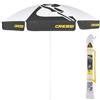 Cressi Sunshell Umbrella Parasol Pro White/Black/Yellow - Ombrellone da Esterno Leggero e Portatile, per Proteggersi dal Sole e dalle Intemperie, Bianco/Nero/Giallo, Ø 220cm