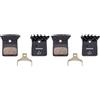 SHIMANO PASTILLAS Freno Resina L05A INCLUYE MUELLE 1 PCS, Accesorios y recambios bicis Unisex-Adult, Multicolor, One Size (Confezione da 2)