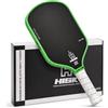 HISK RAV PRO Ultimate High End, racchetta giapponese Toray T700 in fibra di carbonio grezza CFS con eccellente grana ruvida, curva aerodinamica, approvata USAPA, impugnatura antiscivolo