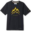 Columbia Tech Trail Utility Short Sleeve Graphic Crew, Maglietta Tecnica A Manica Corta Bambino