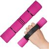 Yes4All Pesi a mano con manubri per camminare/viaggi per esercizi con cinghie regolabili, copertura in schiuma, opzioni di peso codificate per colore