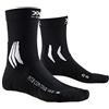X-Bionic X-Socks Mountain Bike Control Water Repellent Socks, Unisex - Adulto, Opal Black/Arctic White, 35-38