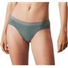 Calvin Klein Slip Taglio Bikini Donna Elasticizzati, Grigio (Blue Performance), XL