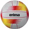 Erima Pallone da Pallavolo Allround Unisex Adulto (7402302), Bianco/Rosso/Giallo, 5