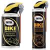 SVITOL Bike lubrificante catena spray 250 ml, ideale per e-bike, lubrificante azione protettiva & Bike Super Sgrassatore 500 ml, detergente bici, pulizia profonda senza acqua