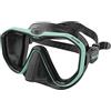 SEAC Appeal - Maschera da Subacquea Made in Italy monolente con Fibbia 3D Direttamente sul facciale Unisex Adulto