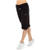 Winshape, Pantaloni da Donna "Feel Good" a ¾ WBE6, per Danza, Fitness, Tempo Libero, Sport, Donna, Damen Feel Good 3/4 Trainingshose WBE6 Dance Fitness Freizeit Sport, Nero, XL