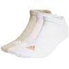 adidas Thin and Light Sportswear Low-Cut Socks 3 Pairs, Calzini Bassi Unisex - Adulto, Clear Pink/White/Wonder Beige, 48-51