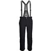 Killtec Uomo Pantaloni da Sci/Pantaloni con Pettorina da Sci con Zip e Protezione dei Bordi Larok, Schwarz Blau, L, 35244-000