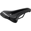 Selle San Marco GROUND Shield Sport - Sella MTB/Off-Road con Protezione Fango, Foro Centrale Open Fit, Telaio in Carbon Steel - Taglia L3, Nero