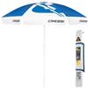 Cressi Sunshell Umbrella Parasol Pro Blue/White/Black - Ombrellone da Esterno Leggero e Portatile, per Proteggersi dal Sole e dalle Intemperie, Blu/Bianco/Nero, Ø 220cm
