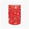 Buff Scaldacollo Stretch Rojo Unisex Adulti