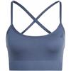 adidas Donna Workout Essentials Knit Light Support Bra, preloved Ink, M